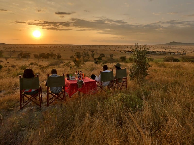 Kenia - Bush Meal & Sundowner