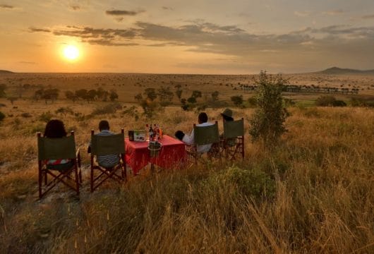 Kenia - Bush Meal & Sundowner
