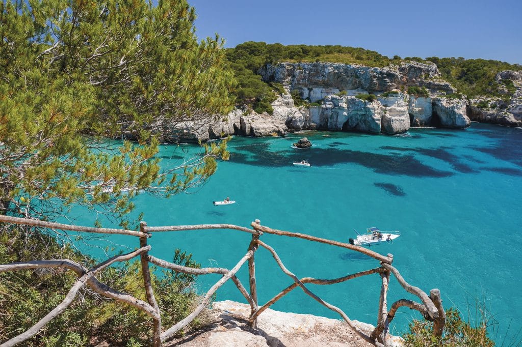 Balearen Menorca Cala Macarella
