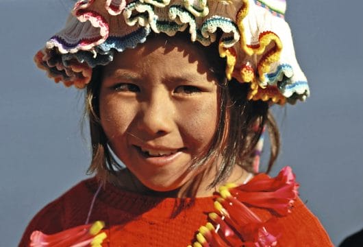 Titicaca Mädchen