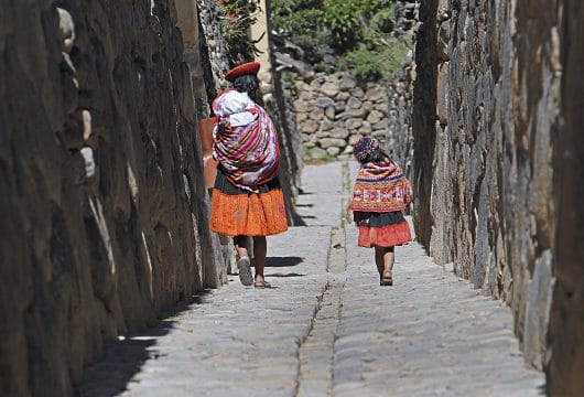 Cusco Cusquena Frau Kind