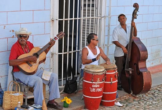 Kubanische Strassenmusikanten 