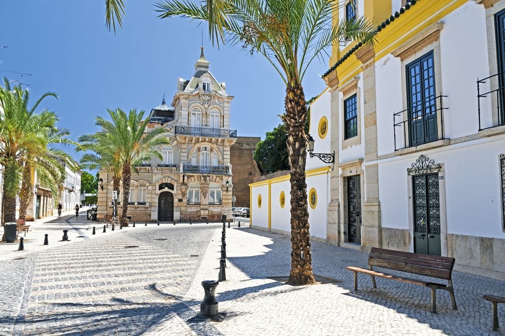 Portugal Algarve Faro Lagos Platz
