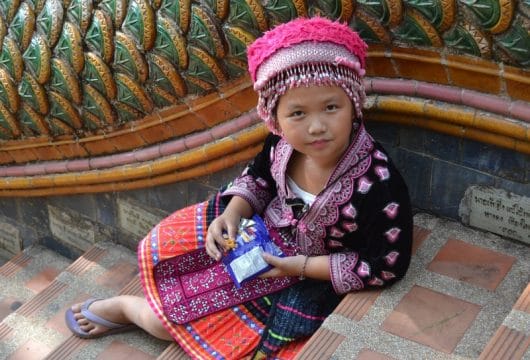 Hmong Mädchen