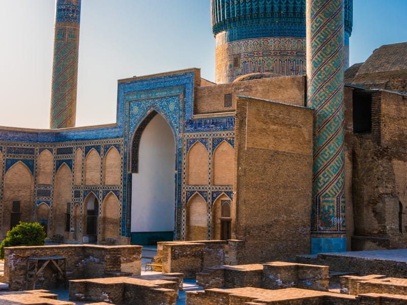Usbekistan Samarkand Guri Amir Mausoleum