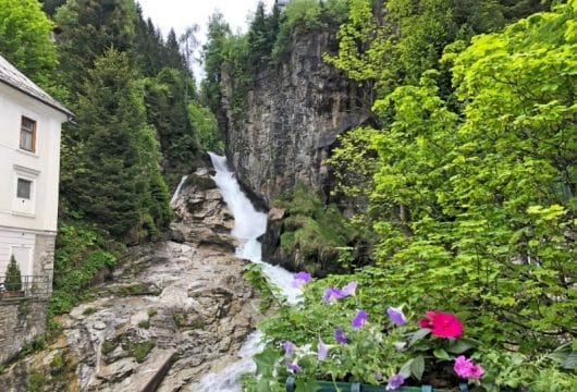 Alpe-Adria Radweg Gasteiner Wasserfall