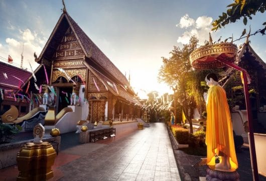 Tempel in Chiang Rai, Thailand