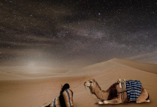 Sternenhimmel Wüste Oman