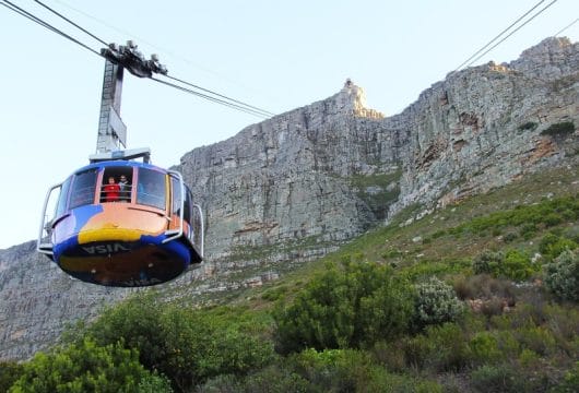 Seilbahnfahrt zum Tafelberg
