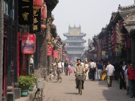 In den Straßen von Xian