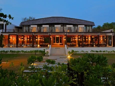 Das Restaurant des Twin Lotus Resort 