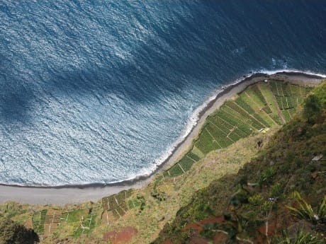 Blick von der Steilküste, Madeira