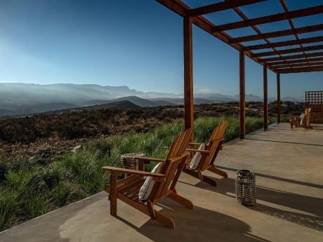 Cederberge, Simbavati Ridge Lodge, view