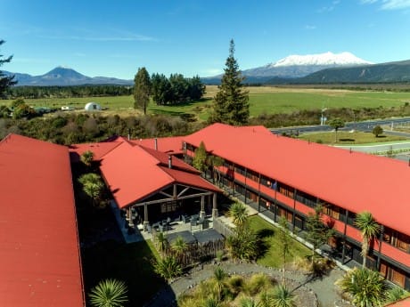 The Park Hotel Ruapehu_Neuseeland_Courty