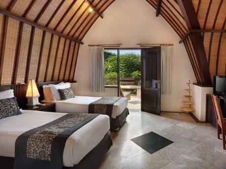 Beispielzimmer in der Vila Ombak