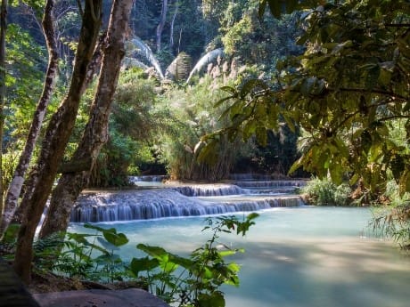 Kuang Si Wasserfälle 2