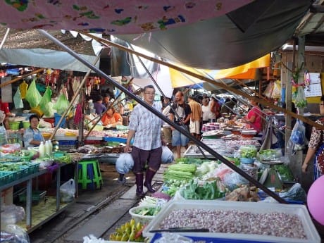 Mae Klong Railway Market
