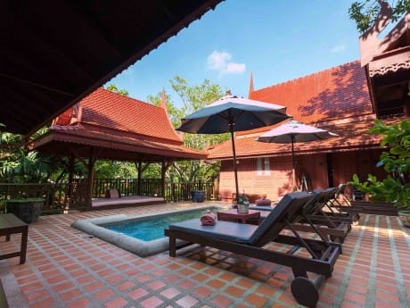 Der Spa Bereich im Baan Amphawa