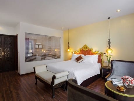 Beispielzimmer des Xaysomboun Hotels