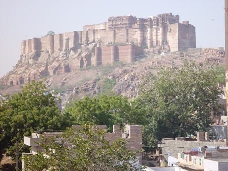Das Mehrangarh Fort in Jodhpur