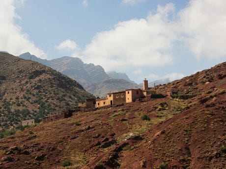 Marokko, Meknés, Gebirge
