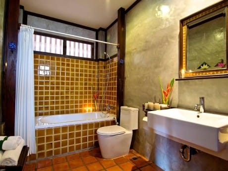 Beispielbadezimmer des Legendha 