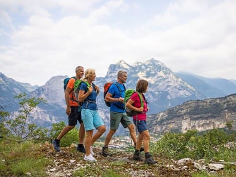 Wandergruppe in Südtirol