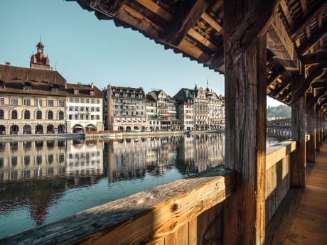 Luzern - Sicht auf die Altstadt