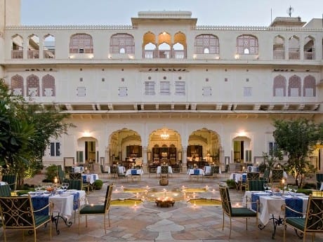 Samode Palace_Außenbereich_Restaurant