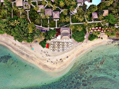 Das Merumatte Senggigi von oben