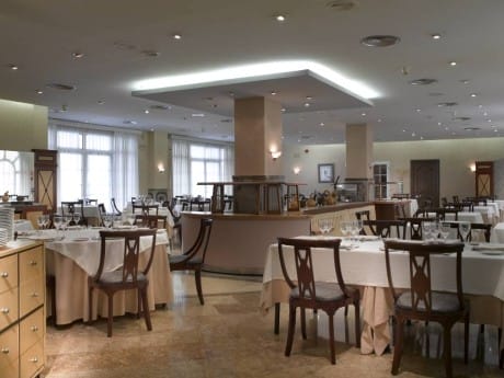 Das Restaurant des Hotel Macia Alfaros