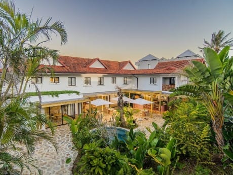 Sala Beach House Innenhof