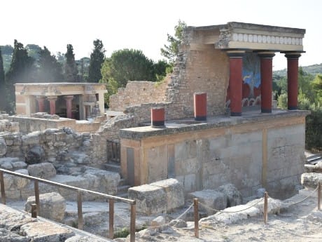 Kreta_Heraklion_Palast von Knossos_Ruine