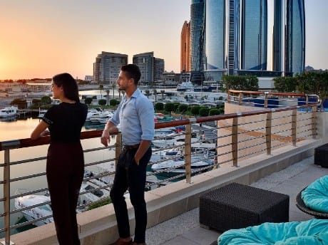 InterConti Abu Dhabi - Hotelaussicht