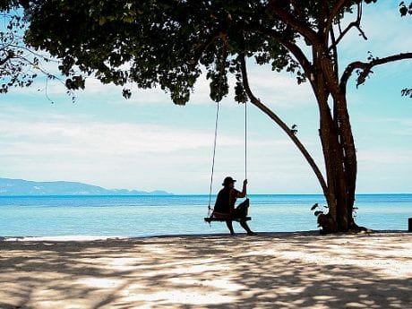 Ausblick vom Milky Bay Resort