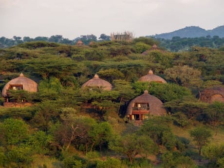 Serengeti Serena Lodge_Aerial_Tansania