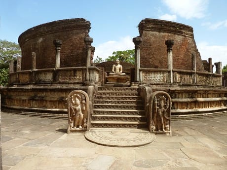 Die Ruinen von Polonnaruwa