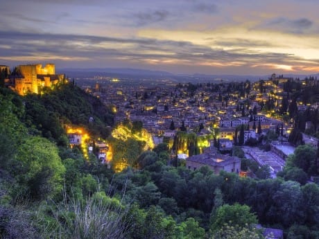 Skyline von Granada