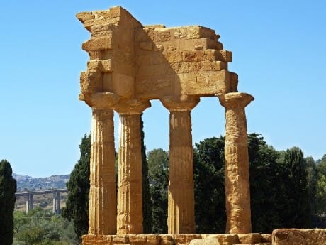 Italien-Sizilien-Tal der Tempel