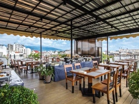 Das Restaurant des The Small Chiang Mai