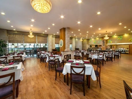 Das Restaurant im Lacasa Hotel