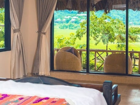 Beispielzimmer der Mai Chau Village