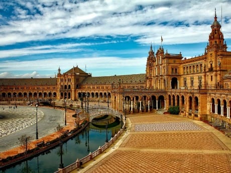 Plaza Espana in Sevilla