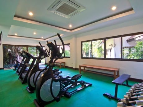 Der Fitnessraum im The Legend Chiang Rai