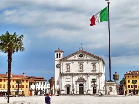 Alpe-Adria Radweg Udine Innenstadt