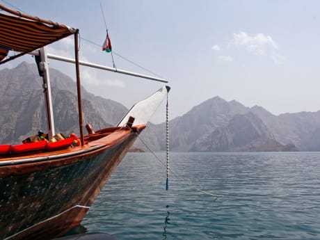 Oman Bootsfahrt Musandam
