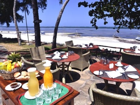 Kenia, Severin Sea Lodge - Frühstück
