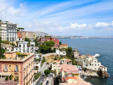 Italien-Neapel-Küste