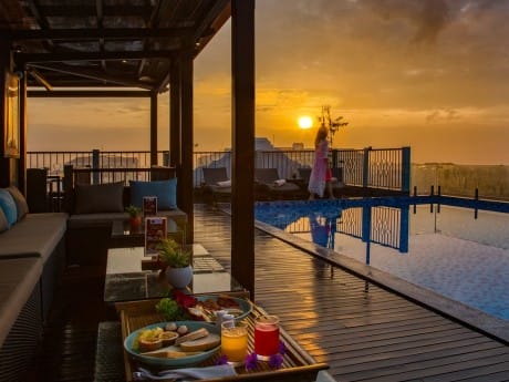 Dachterrasse des Cozy Savvy