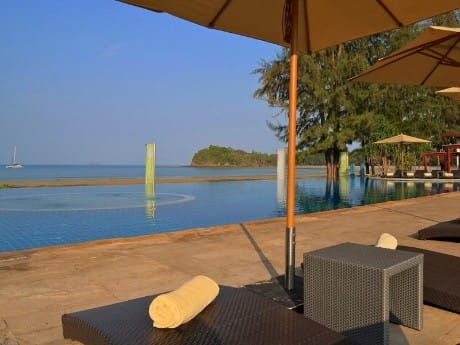 Der Pool des Twin Lotus Resort 